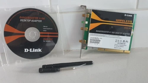D-Link RangeBooster N 650 Desktop Adaptor DWA-547
