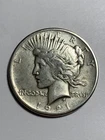 1921 Peace Dollar VF HIGH RELIEF KEY DATE