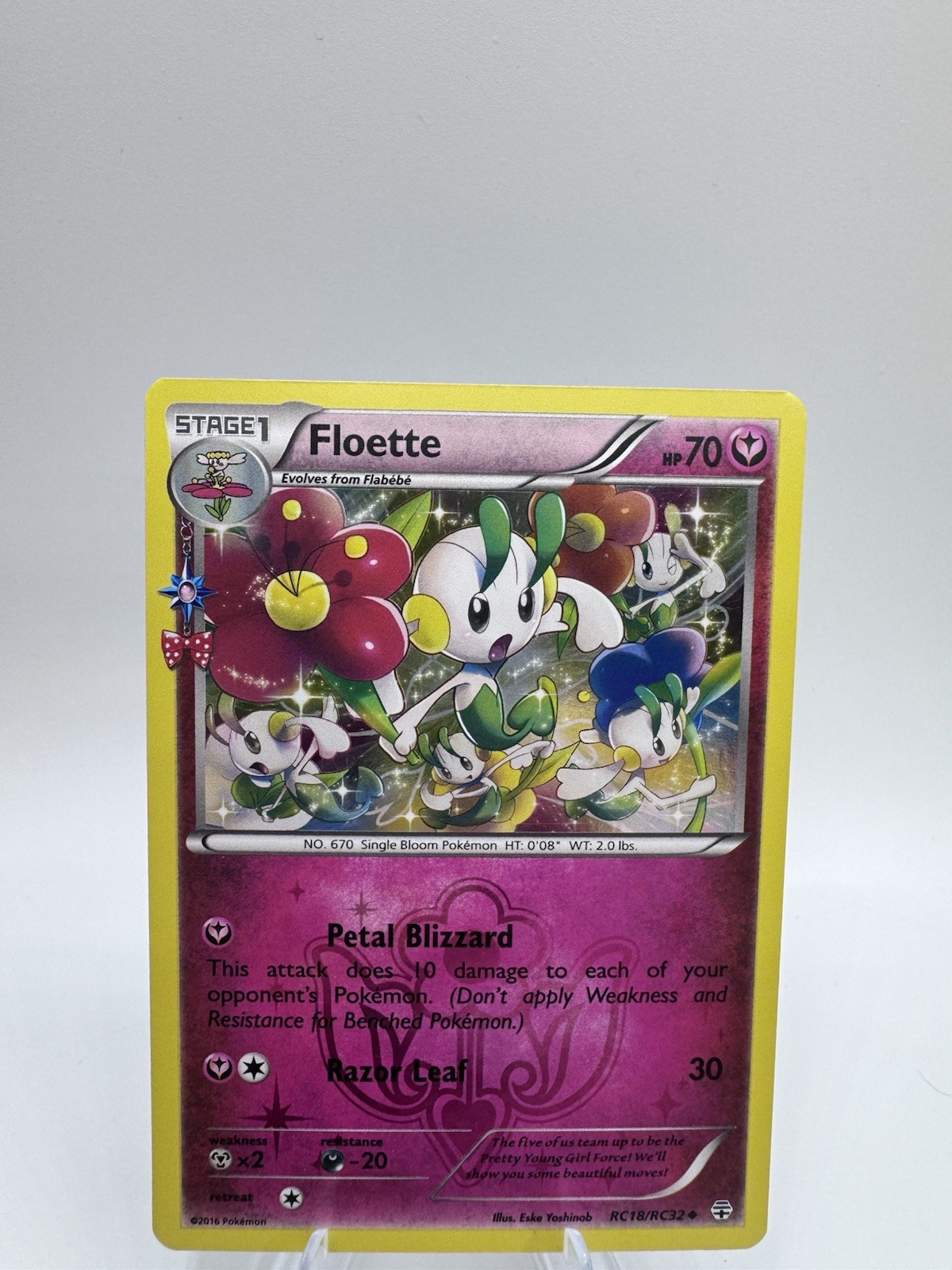 Floette Uncommon Generations: Radiant Collection RC18/RC32 LP Pokemon
