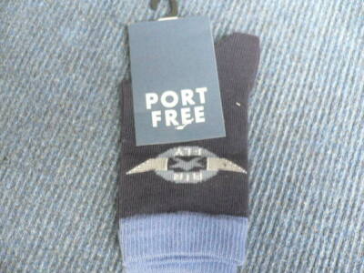 PORT FREE JUNGEN SOCKEN  marine  1 x Gr. 23-26,27-30 %%