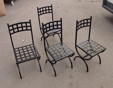 Sedia Ferro Battuto . Realizzazioni Personalizzate . 445