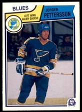 1983-84 OPC Jorgen Pettersson #318