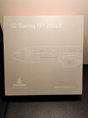 GEMINIJETS 1/400 EMIRATES BOEING 777-200 LR
