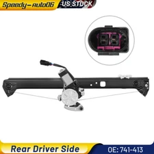 Power Window Regulator W/ Motor For 2000-2006 BMW X5 Rear Passenger Side 741-413