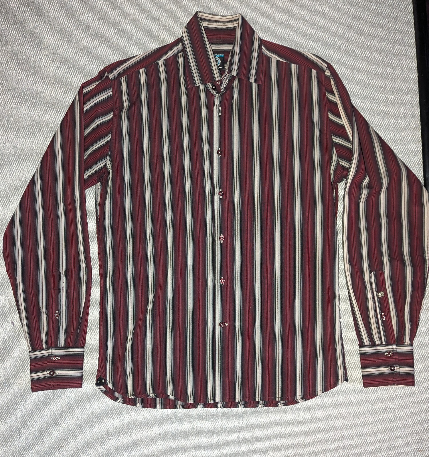 ZERO POINT BLACK LABEL BUTTON DOWN SHIRT MENS SIZ… - image 1