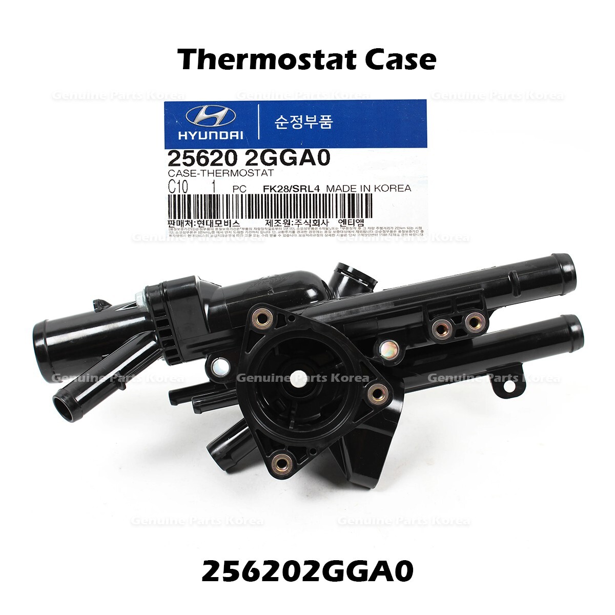 Hyundai Santa FE 2016-2018 Engine Coolant Thermostat Case 2.4l OEM 