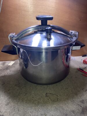 Cocotte Minute SEB Super Cocotte En Alu Orange - 8 Litres Avec Soupape Et Panier