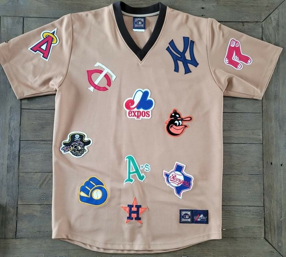 Majestic Cooperstown Collection Teams Authentic Stitched Logo