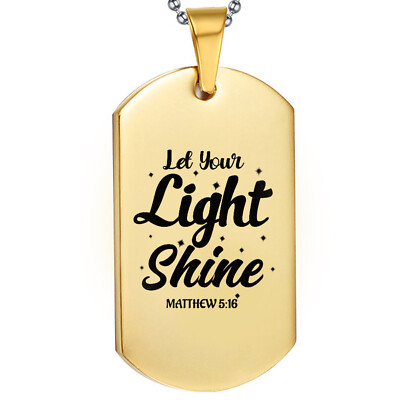 Shine With Your Light Of Jesus Bible Verse Christian Golden