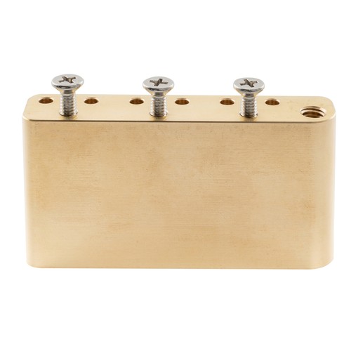 Musiclily Ultra 36mm Brass Tremolo Block For SQ Affinity 2-point 52.5mm Bridge - Picture 3 of 7