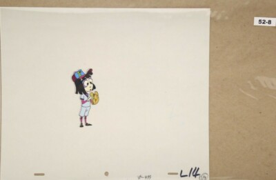 Beetlejuice Original Production Drawing And Cel 52-8 Used Cond.