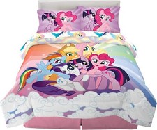 My Little Pony Kids Reversible Bed Set-AB07V5WZKYW5, AB07V4TFG2Q2