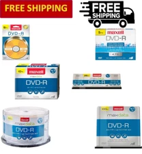 Maxell Superior Archival, 16x Recording Speed Write Once Format DVD-R - 4.7 Gb