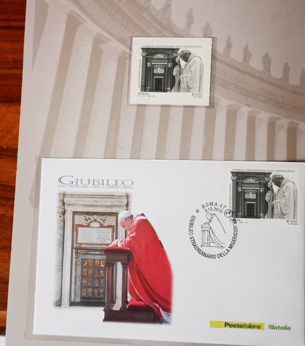 2015 Folder Congiunta Vaticano Giubileo Straordinario della Misericordia - Foto 2 di 3