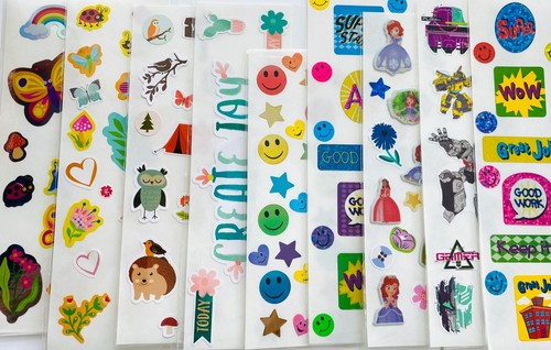 Huge Lot Kit Set Planner Craft Scrapbook Variety Of Themes | 159+ STICKERS - Picture 23 of 24