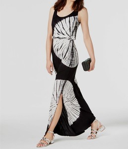 black tie dye maxi dress