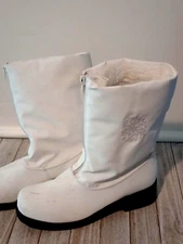 ComfortView Boots Snowfall NYL White Size 8WW