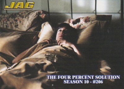 2006 JAG Premiere Edition SINGLE Trading Card #50 THE FOUR PERCENT SOLUTION