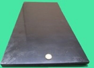 Thick x 12/" Wide x 24/" Long 4 Unit HDPE Polyethylene Sheet Black .188/" 3//16