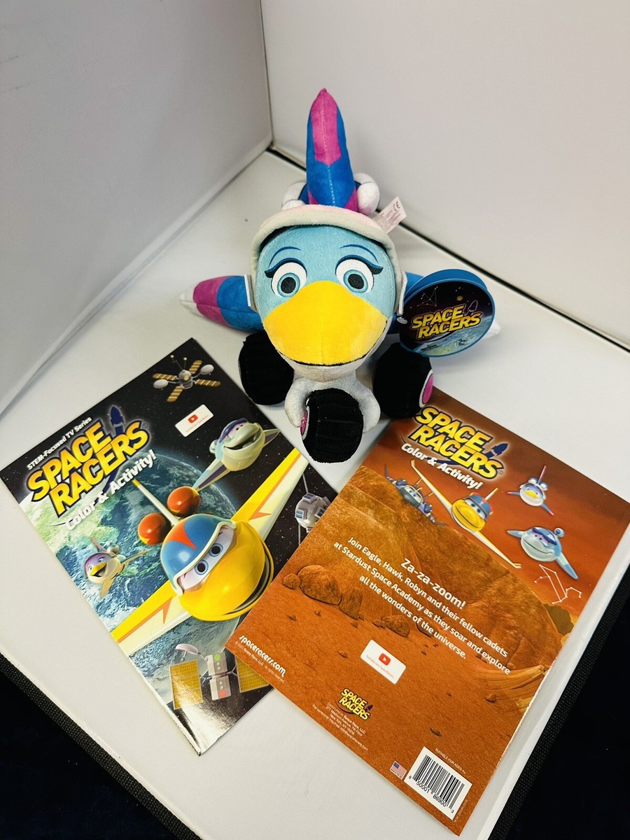 Space Racers Starling Cadet ROBYN Plush Toy Airplane Toy Kids,2