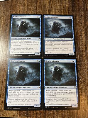 MELDWEB CURATOR x4 mtg NM-M Phyrexia All Will Be One 4 Common
