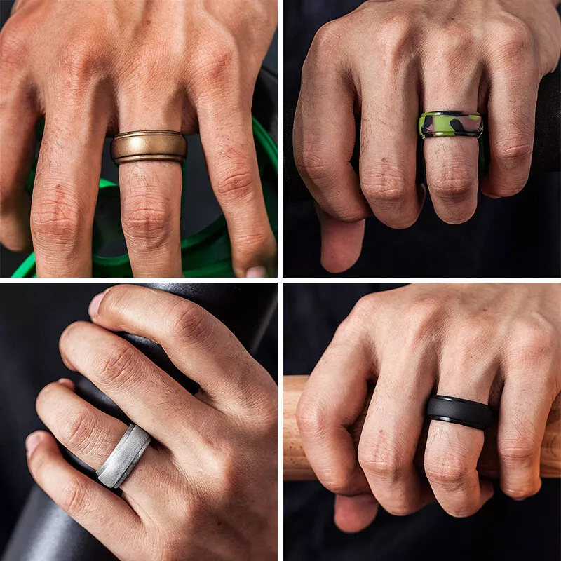 Non silicone wedding best sale bands