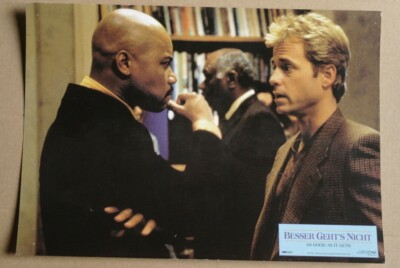 T410  Aushangfoto BESSER GEHT'S NICHT Greg Kinnear / Cuba Gooding Jr.