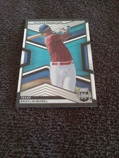 2023 Panini Elite Extra Edition Braylin Morel Texas Rangers Baseball Card #103