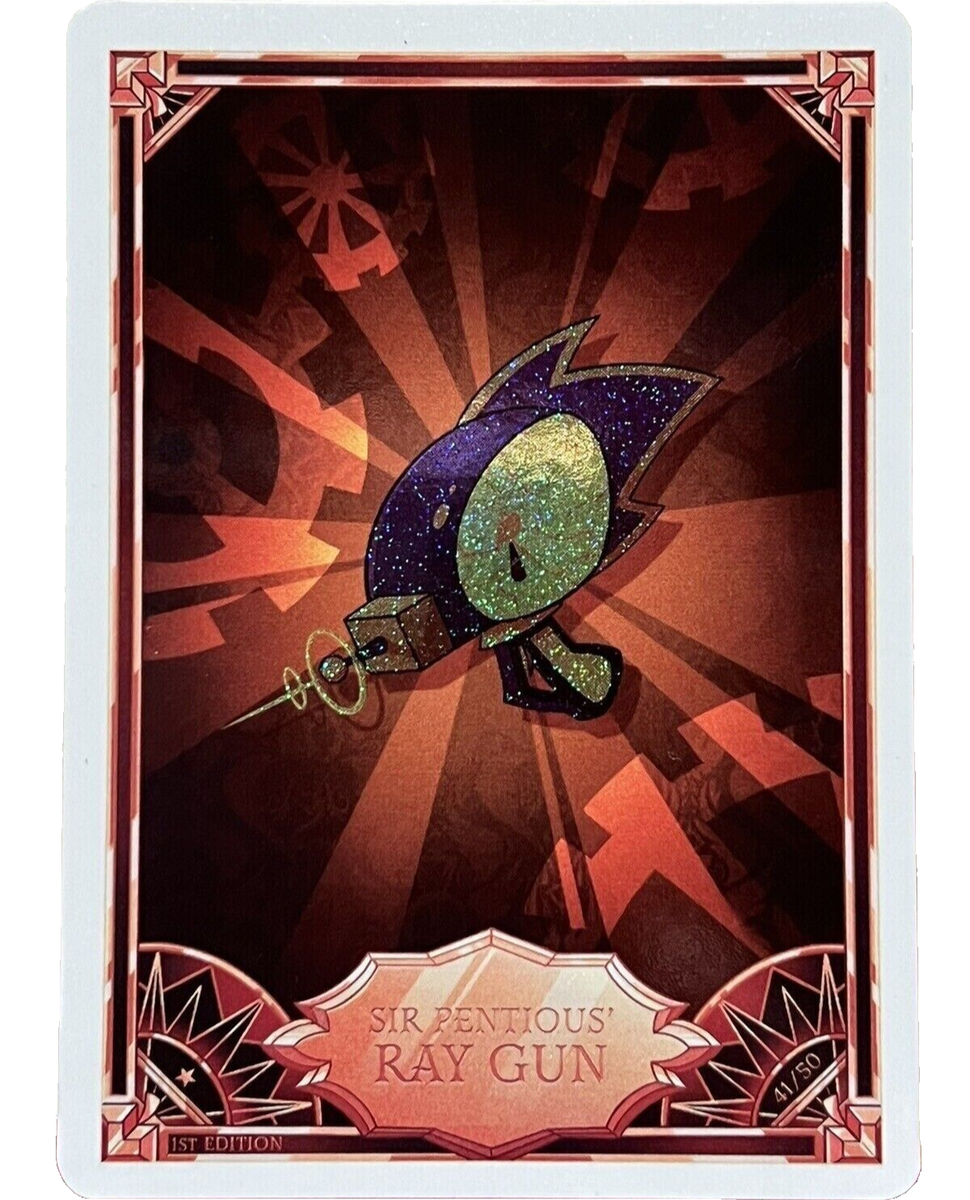 Hazbin Hotel Trading Card - Sir Pentious' Ray Gun 41/50 Premium