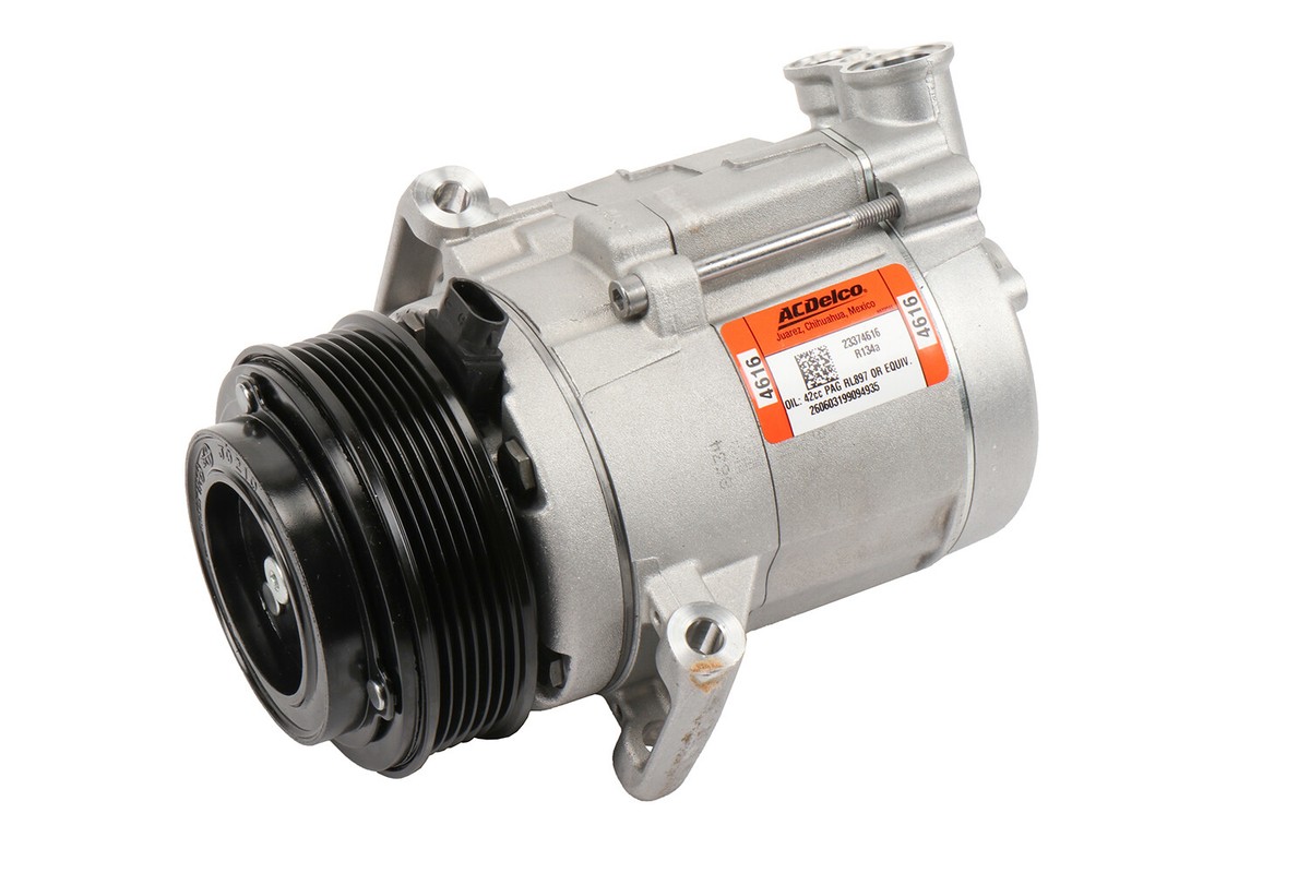 GM OEM 10-15 Camaro Condenser, Compressor Lines-Compressor