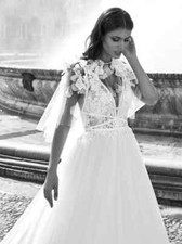 Pronovias Marchesa Wedding Dres MARISOL Ivory Size 12NEW!