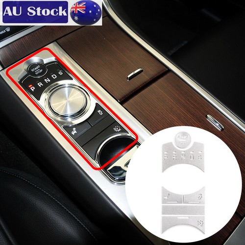 Alloy Central Control Shift Button Decoration Patch Sticker For Jaguar ...