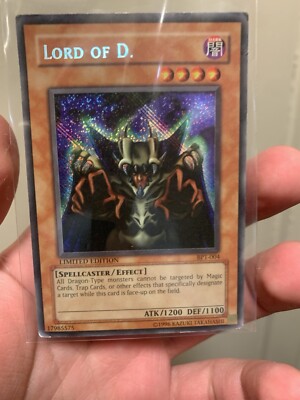 Yugioh Lord Of D. BPT-004 Secret Rare Limited Edition REVERSE FOIL MP