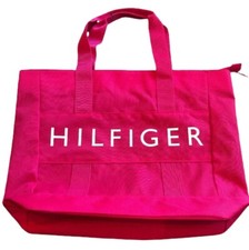 Tommy Hilfiger Weekender Summer Swim Duffle Bag Tote Pink White New Fast Ship