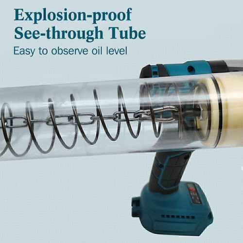 Brushless Cordless Grease Gun Cartridges 620cc 9000PSI For Makita 18V NO Battery - Picture 4 of 13