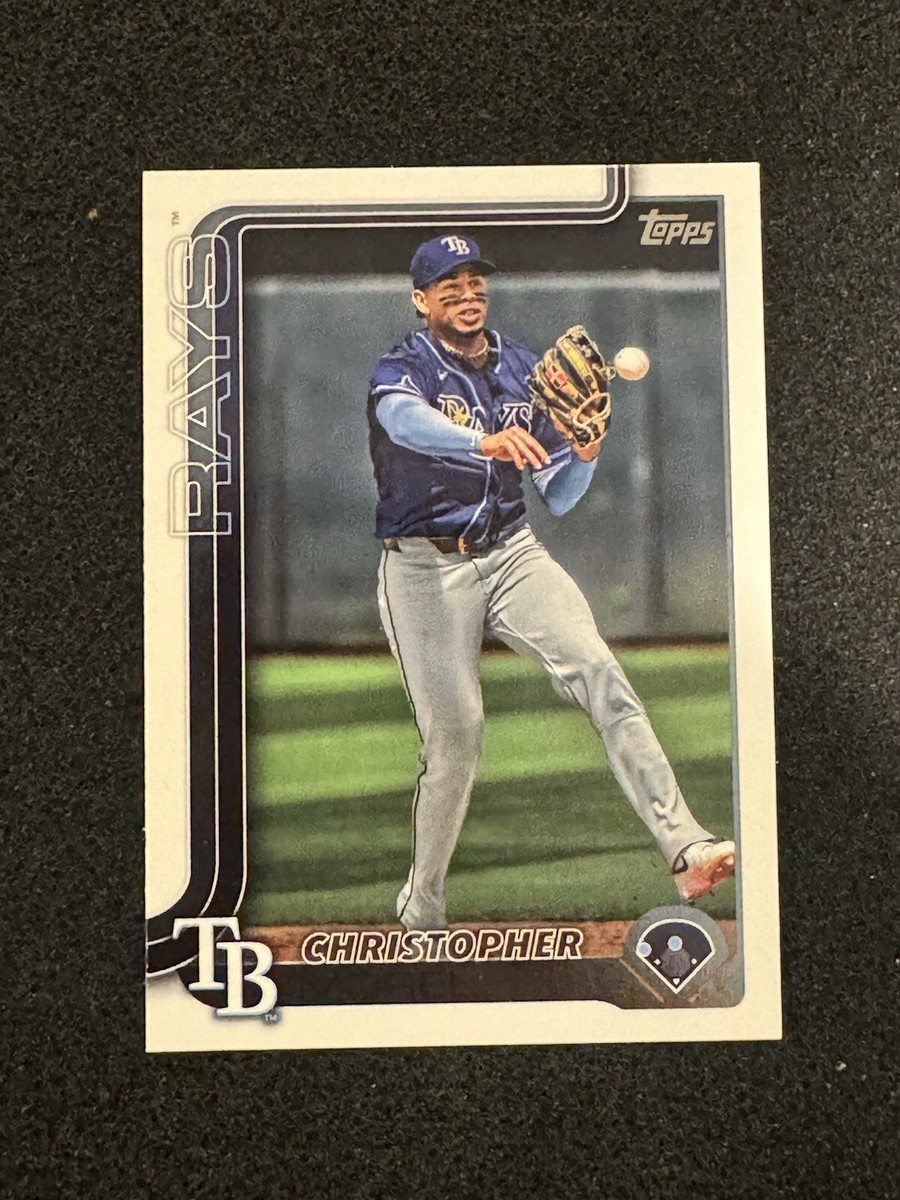 Christopher Morel 2025 Topps Series 1 #236 Tampa Bay Rays