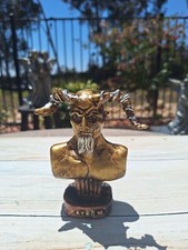 Satan Gold 6" X 4" Satan / Standing/ Diablo / Angel Negro/ Devil / Evil / Statue