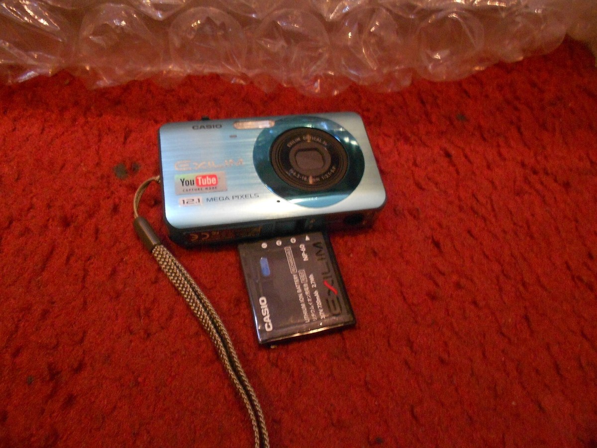 Casio EXILIM EX-Z90 12.1MP 3x Digital Camera - Blue | eBay