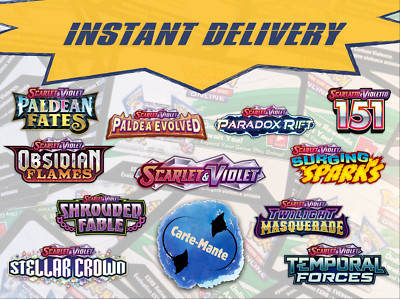 Pokémon BUNDLE 10x LIVE CODES   INSTANT EMAIL DELIVERY   Scarlet&Violet ERA
