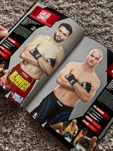 UFC Fight Night PROGRAM | Carlos Condit v Martin Kampmann 2 w/Media Notes Folder - Picture 5 of 7