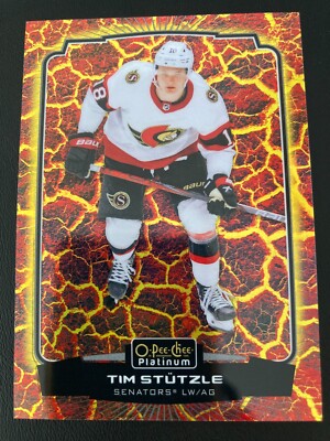 2022-23 O-Pee-Chee Platinum Hot Magma 62 Tim Stützle ed/499