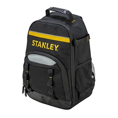 STANLEY FATMAX Werkzeugrucksack mit Rollen, ausziehbarer Griff, abnehmbares Werkzeug