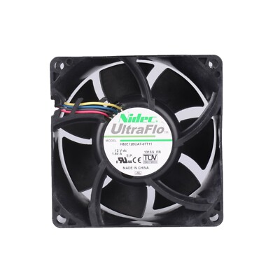 Nidec UltraFlo Fan V60E12BS1B5-07T11 4-pin PWM 12V 1.60A Cooling
