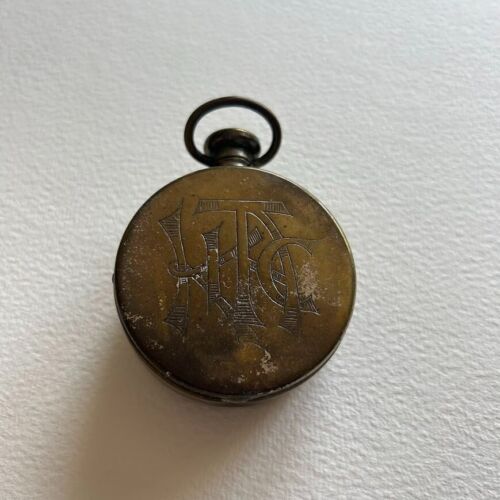 Houghton’s Ticka, Rare, Collectable, Brass Cased Pocket Watch Camera 1905-1914 - Picture 2 of 8