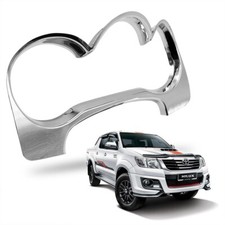 Interior Dashboard Meter Cover Trim Chrome For 11-14 Toyota Hilux Vigo Champ