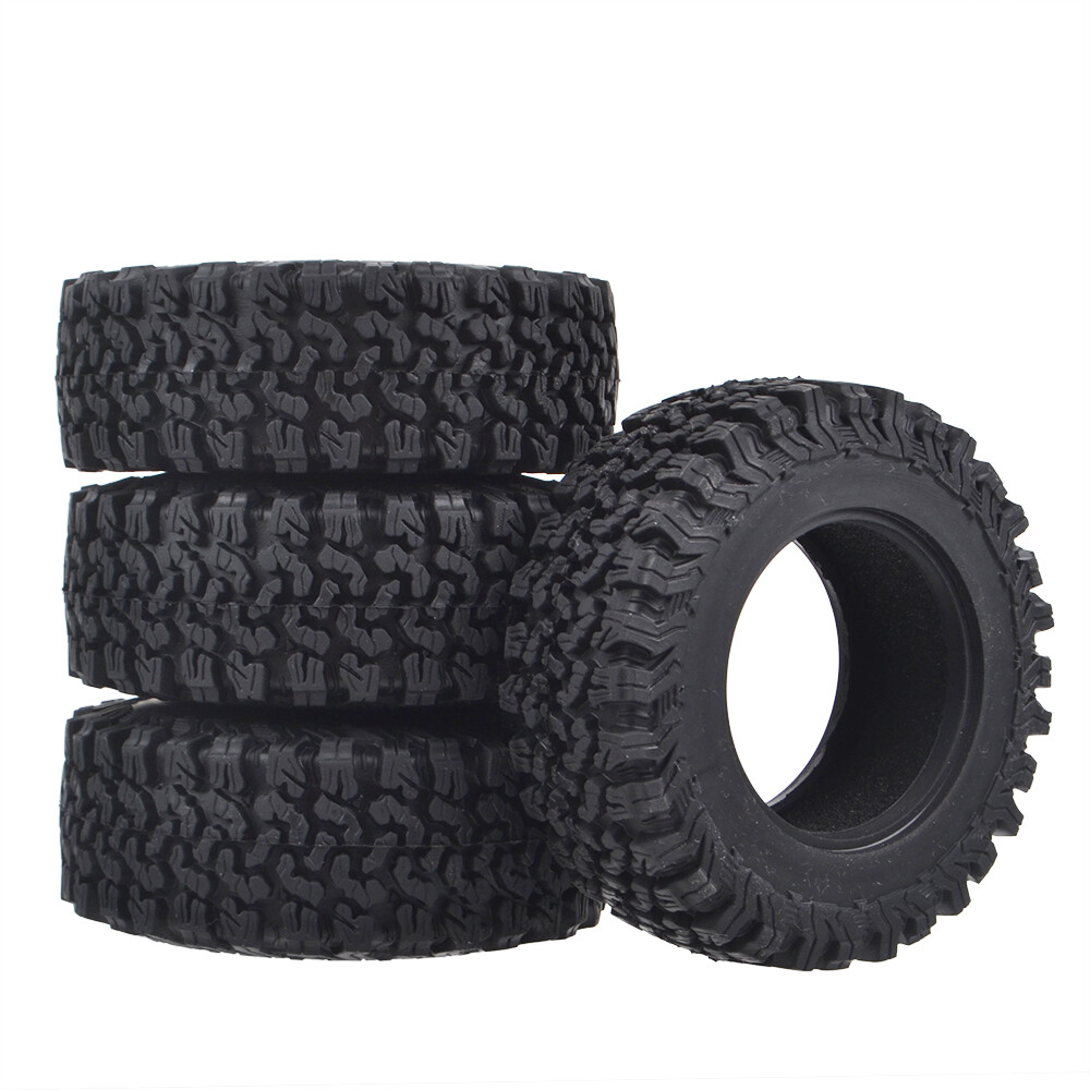1.9" Tires 90mm Tyres for 1/10 RC Crawler Car Wheels D90 Tamiya CC02 CC01 SCX10