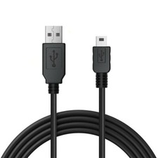 6ft Mini USB 2.0 A Male To Mini B 5 Pin Charger Cord Cable Lead For PC MP3 MP4