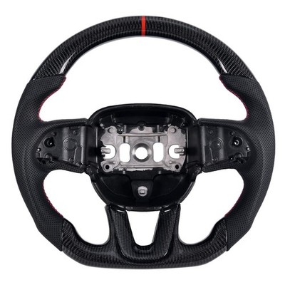 EASSAFEX Carbon Fiber Steering Wheel for Dodge Charger/Challenger/D