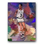 Dennis Johnson #5 Art Card Limited 19/50 Edward Vela Signed (Boston Celtics)