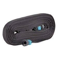 Gilmour 50' Black Flat Weeper Soaker Hose for Garden Beds, Drip Irrigation